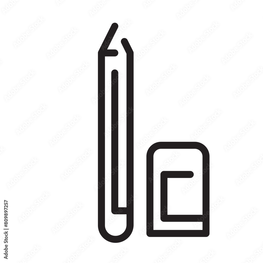 Education Elementary School Line Icon Education Elementary School Line Icon