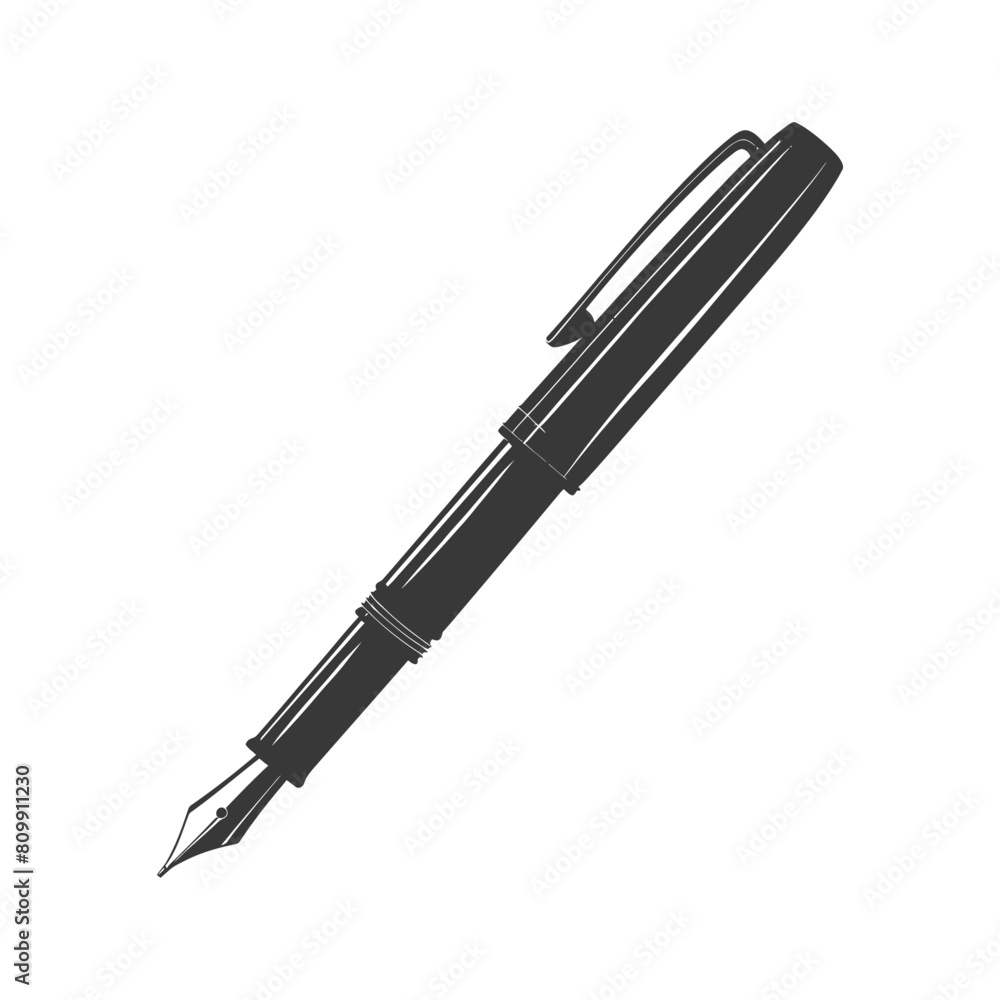 Silhouette fountain pen black color only Silhouette fountain pen black color only