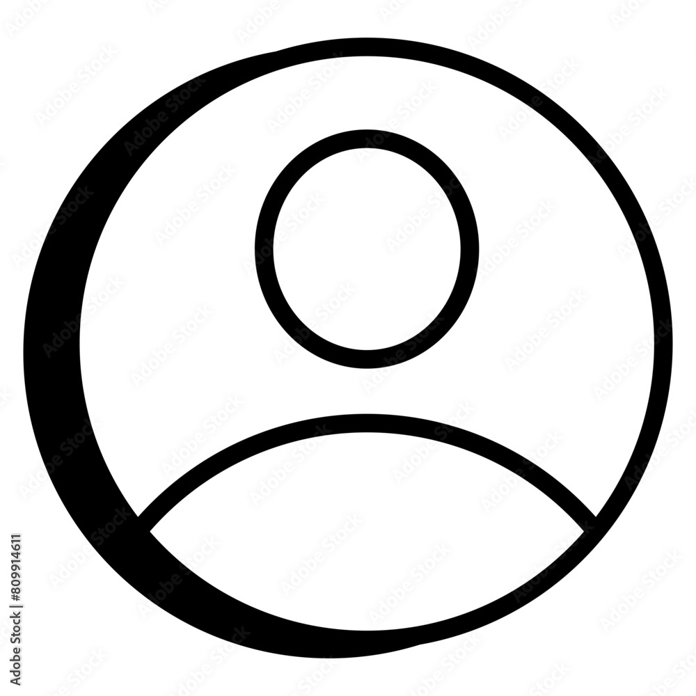 User Profile Icon For Design Element User Profile Icon For Design Element