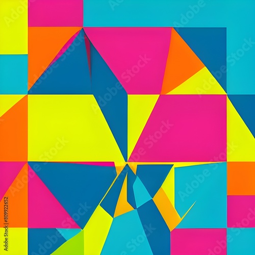 abstract background with polygons