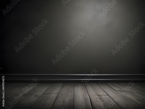 empty space background in dark corner