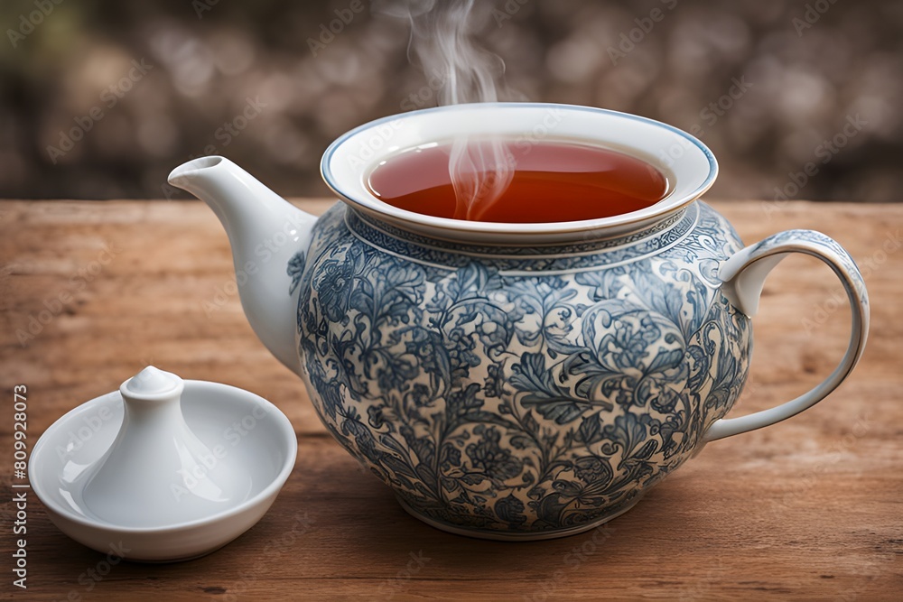 cup of tea and teapot cup of tea and teapot