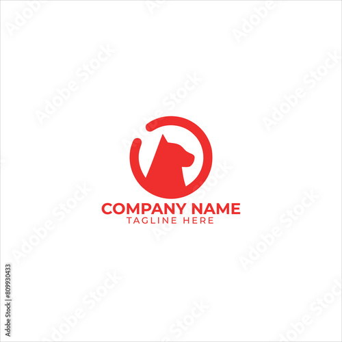 Free Download Colorful Abstract Love Hand and Animal Paw Logo Design
 - GFXLoad