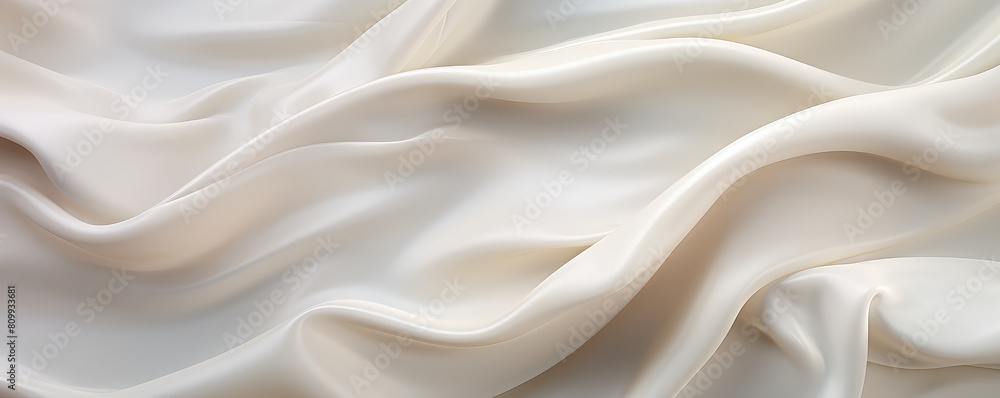 Elegant White Silk Fabric Texture Elegant White Silk Fabric Texture