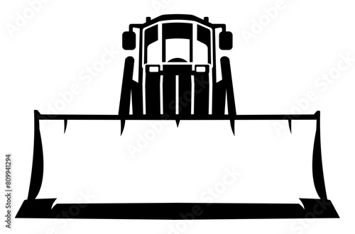Bulldozer SVG, Bulldozer icon, Construction SVG, Heavy Equipment SVG, Construction machine SVG, Road construction SVG	