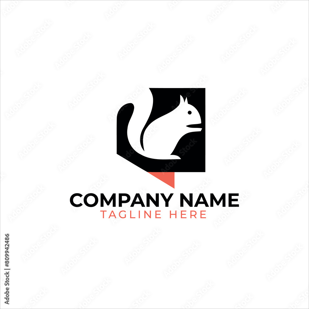 Obraz premium Rabbit Icon Logo Design