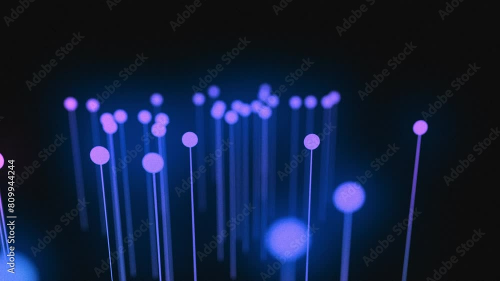 Vibrant neon light trails of bright, colorful concentric circles on black background Vibrant neon light trails of bright, colorful concentric circles on black background