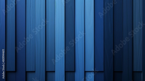 Wallpaper Mural monochromatic gradient, shades of deep blue, calming and sophisticated Torontodigital.ca