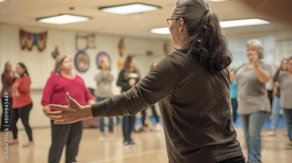 Senior Women Participating in a Dance Class
Senior Women Participating in a Dance Class