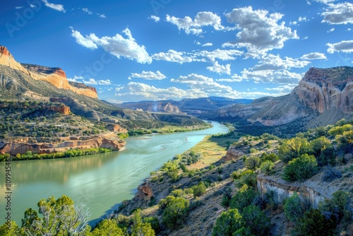 Green River Canyon in Dinosaur National Monument - A Stunning National photo