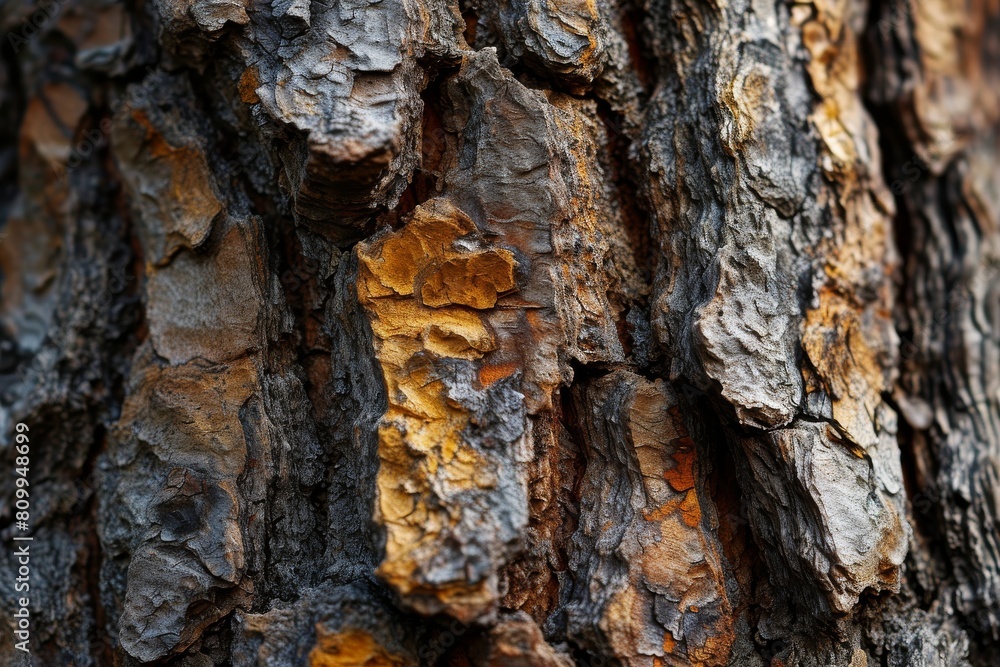 Detailed texture of a centuries-old tree bark, anatomy of an ancient and centuries-old tree texture, Ai generated Detailed texture of a centuries-old tree bark, anatomy of an ancient and centuries-old tree texture, Ai generated
