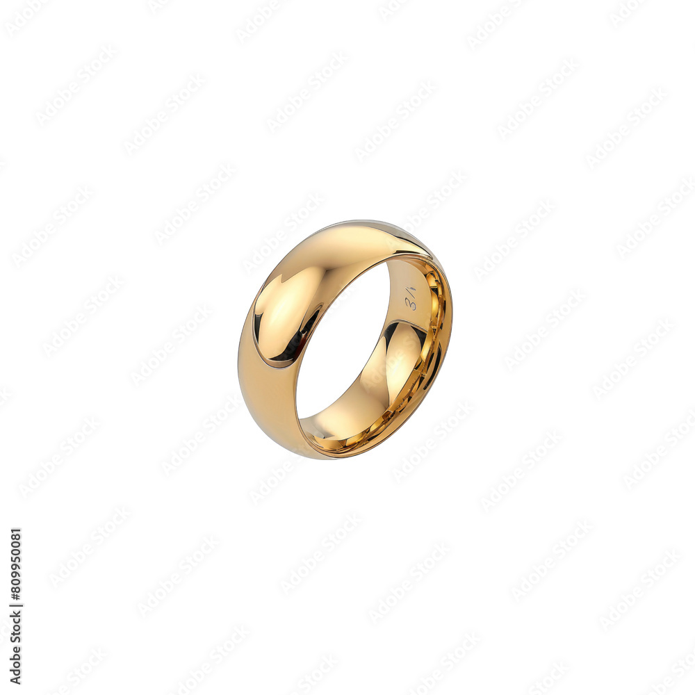 Wedding Ring With A Comfort Fit Band , Isolated On Transparent, PNG, HD Wedding Ring With A Comfort Fit Band , Isolated On Transparent, PNG, HD