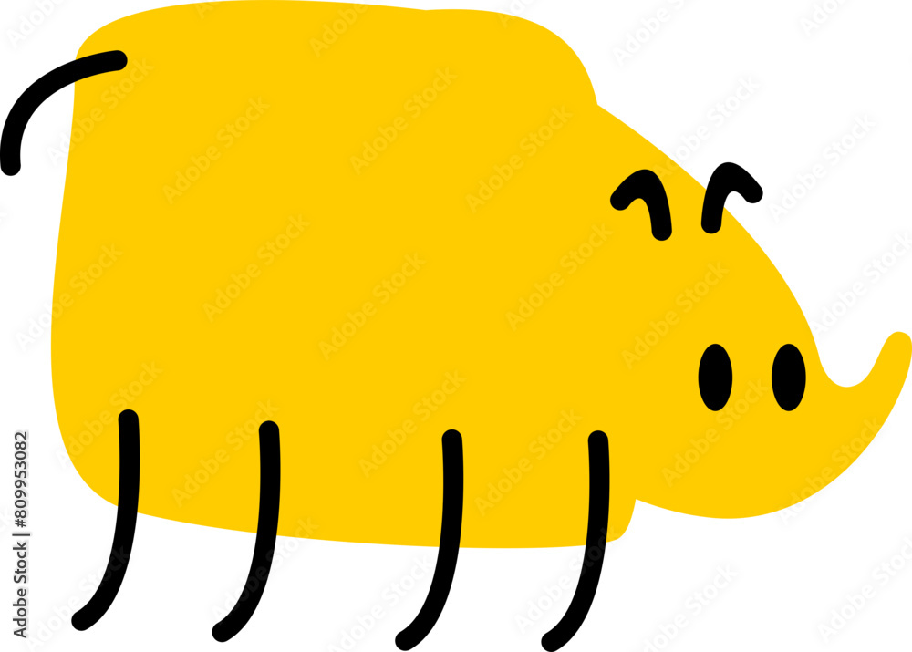 Fototapeta premium Animal Handdraw Illustration