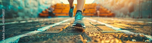 A gym setting with people engaged in various workouts  all wearing fitness trackers to monitor their progress  the atmosphere energetic and focused