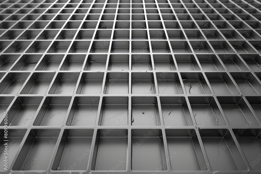 A monochrome image of a metal grate. Ideal for industrial concepts A monochrome image of a metal grate. Ideal for industrial concepts