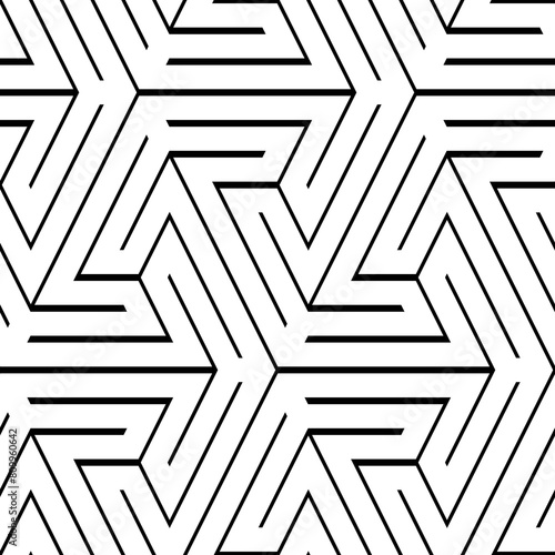 Figures image. Ethnic ornament. Geometric background. Tribal wallpaper. Folk backdrop. Mosaics motif. Digital paper, web design, textile print. Seamless pattern. Vector art work