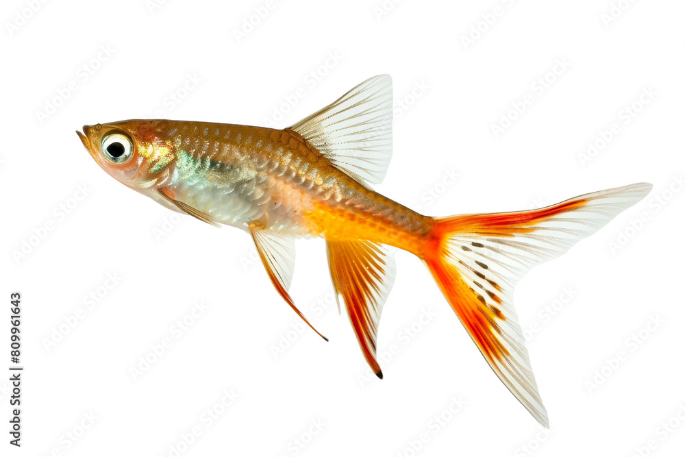 Beautiful Longfin Goldfish Gliding in the Freshwaters of East Asia Beautiful Longfin Goldfish Gliding in the Freshwaters of East Asia