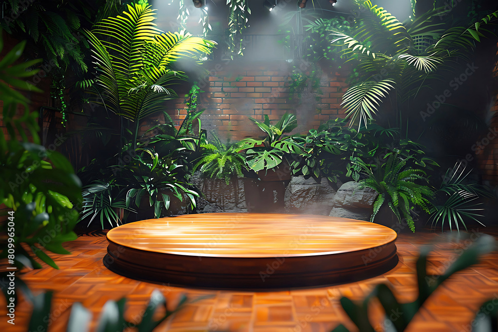 Fototapeta premium 3d Luxury Podium Stage Display Image