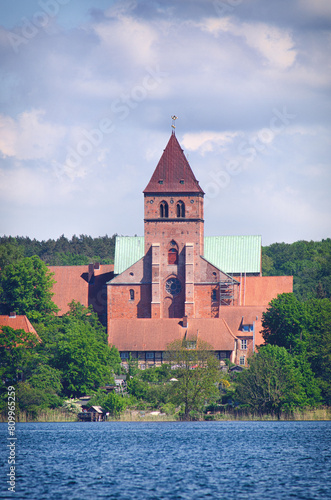 Ratzeburger Dom
 view from the west side over the lake 