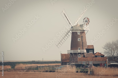windmill in the country