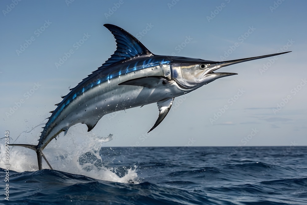 Obraz premium Great Blue Marlin