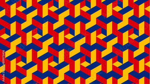 Background 3D hexagonal module (v 1.0)