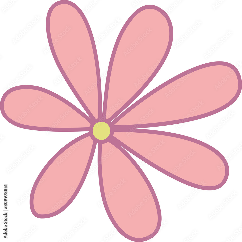 flower for design. Hand drawn decorative elements. flower for design. Hand drawn decorative elements.