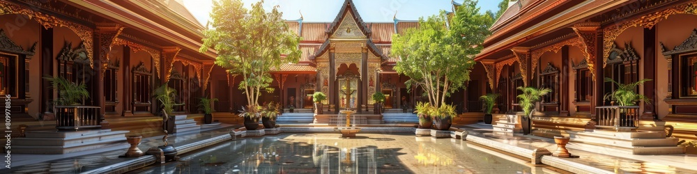 Elegant and Tranquil Sanctuary Wat Phra Singh s Serene Sophistication in Thailand