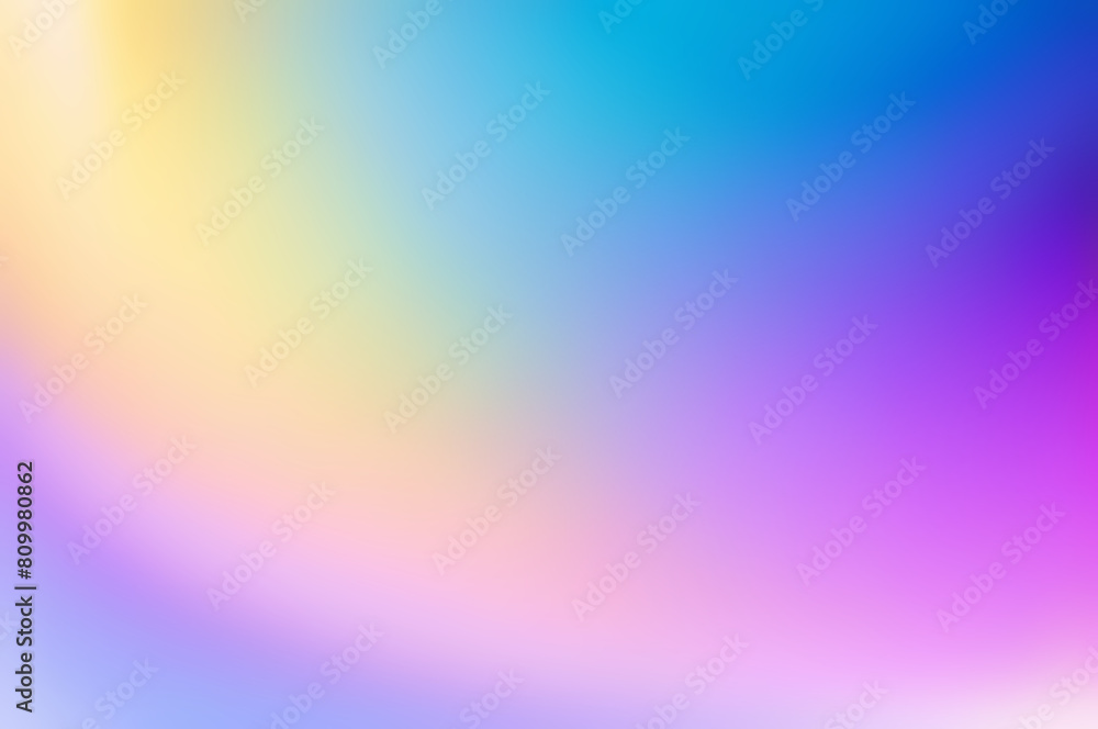 Abstract gradient background in shades of pink, blue, and orange. Soft pastel hues blend seamlessly, evoking serenity and warmth. Perfect for web design, presentations, and artistic projects.