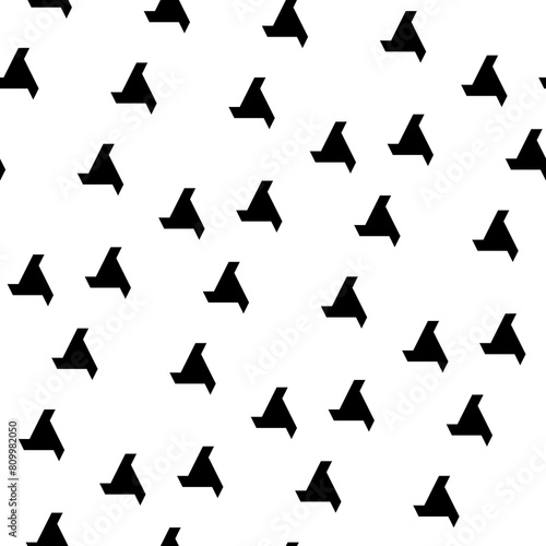 Free Download Geometric ornament. Figures wallpaper. Blocks background. Polygons backdrop. Shapes motif. Digital paper, textile print, web designing, abstract. Seamless surface pattern design. Vector artwork. - GFXLoad
