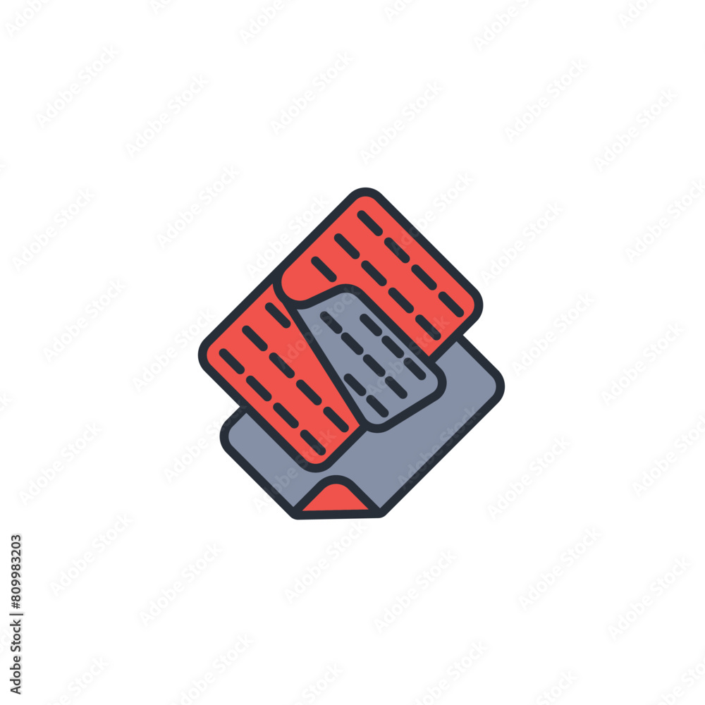 Patch icon. vector.Editable stroke.linear style sign for use web design,logo.Symbol illustration. Patch icon. vector.Editable stroke.linear style sign for use web design,logo.Symbol illustration.