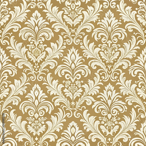 Ornament Seamless pattern. Discover elegance with our Ornament Seamless Pattern. A single vector illustration, perfect for adding sophistication to any project.