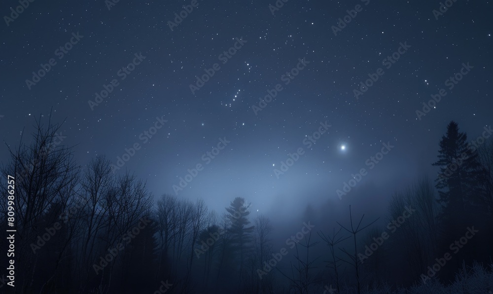 Night sky with thick fog and no visibility of stars or moon Night sky with thick fog and no visibility of stars or moon