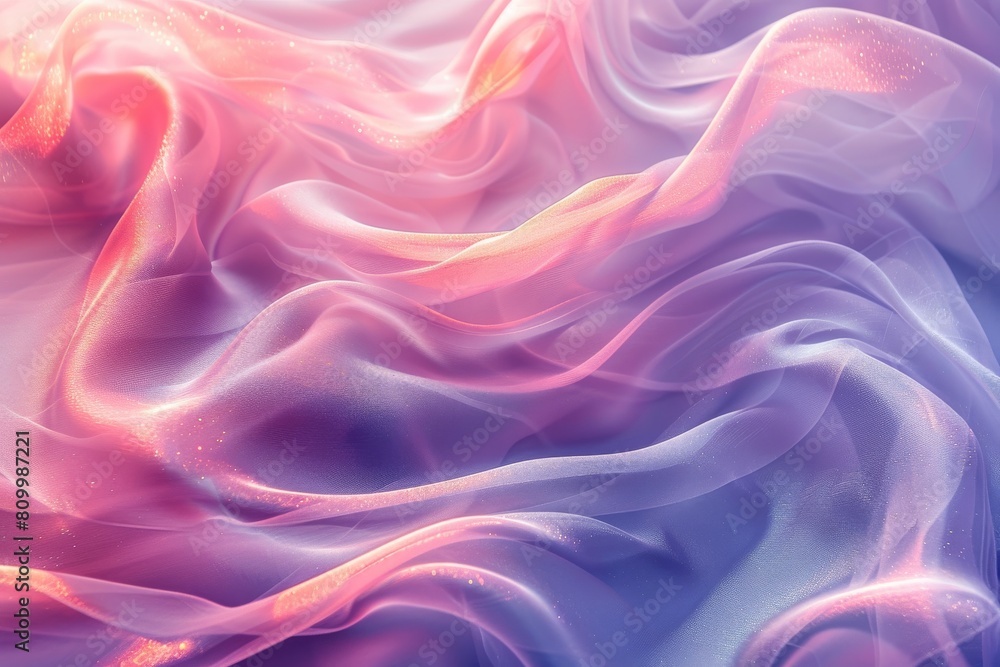 Soft, gentle pastel pinks and blues with a sparkling silk-like texture offer a sense of calm and luxury Soft, gentle pastel pinks and blues with a sparkling silk-like texture offer a sense of calm and luxury