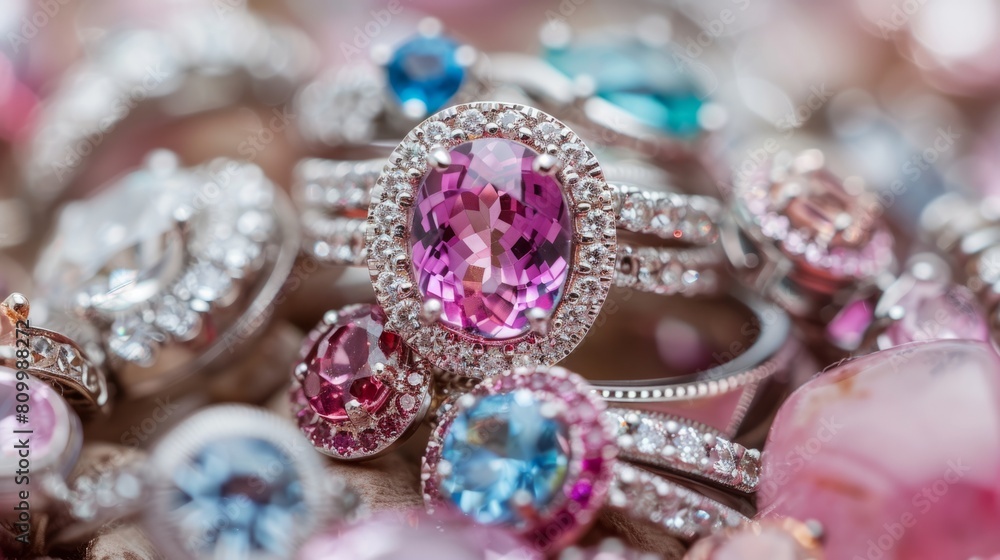Gemstones in Jewelry generative ai Gemstones in Jewelry generative ai