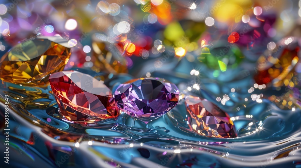 Gemstones in Motion generative ai Gemstones in Motion generative ai