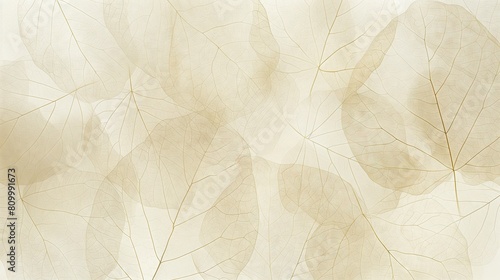 Texture of transparent leaf vains