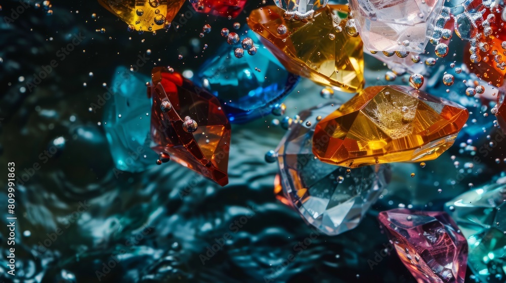 Gemstones in water generative ai Gemstones in water generative ai