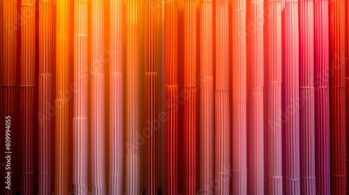  Multicolored bamboo sticks against a rainbow-hued background, text or insertable image space