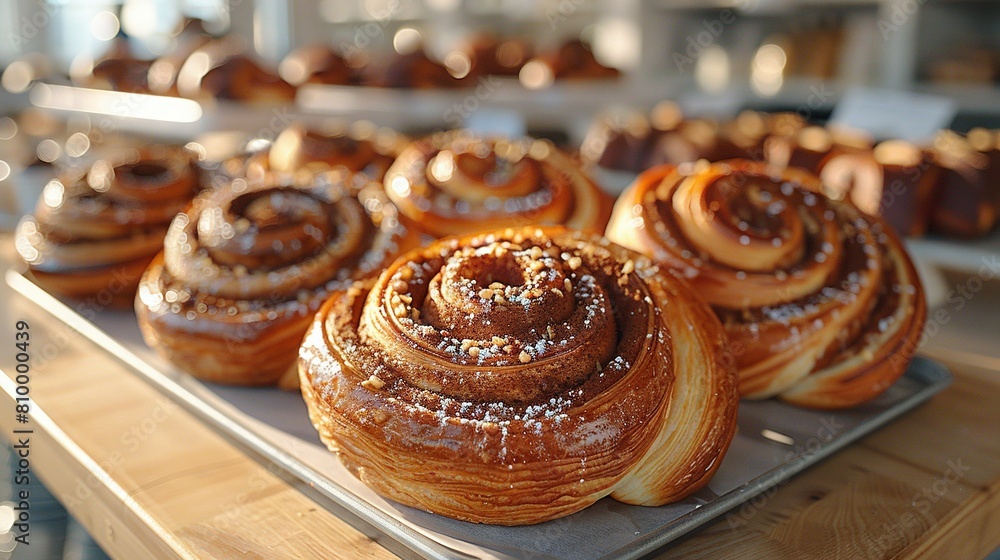 Doughnuts on a table Doughnuts on a table