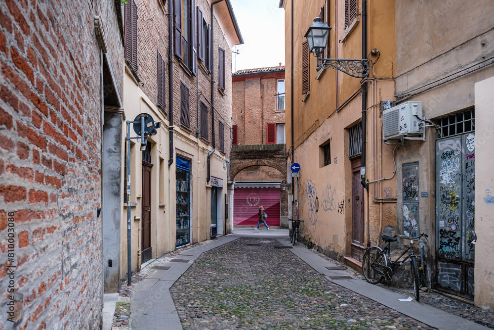 Fototapeta premium Ferrara, centro urbano