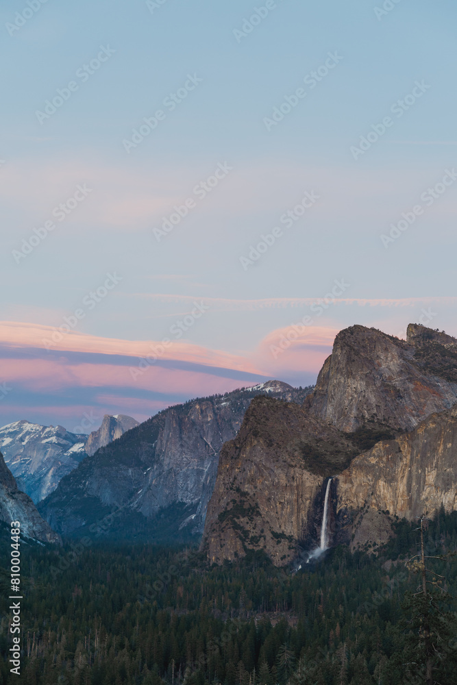 Yosemite Tunnel View Sunset