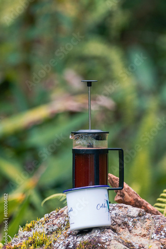 Cofee in the garden