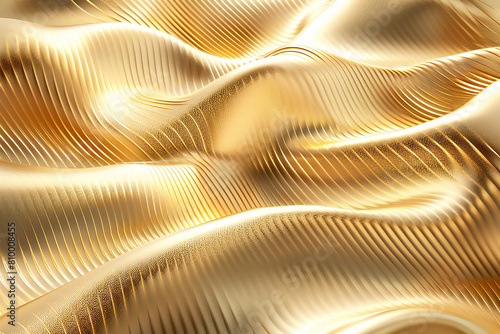 Abstract neon golden background