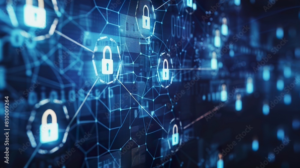 Cybersecurity breach and attack in the network, cyberattack, malware, attack, fragmented icons, light gray and navy, Cybersecurity breach and attack in the network, cyberattack, malware, attack, fragmented icons, light gray and navy,