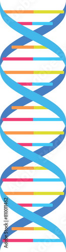 DNA design in medical, DNA scientific, DNA with Details, DNA sign molecules helix, Medical Science, Graphic geometric, Genetically modified