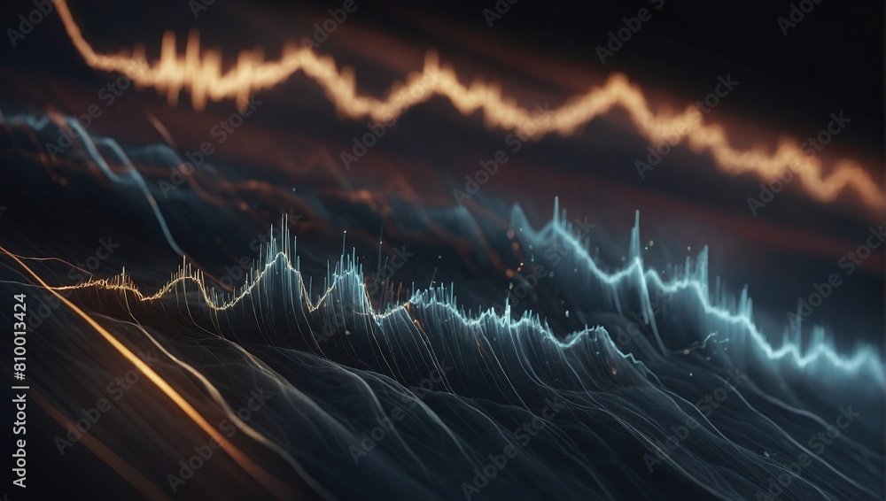 Line wave music sound one noise audio frequency icon signal podcast ...