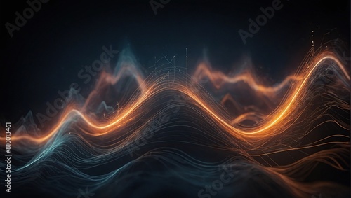 Line wave music sound one noise audio frequency icon signal podcast radio soundwave waveform volume art hand photo