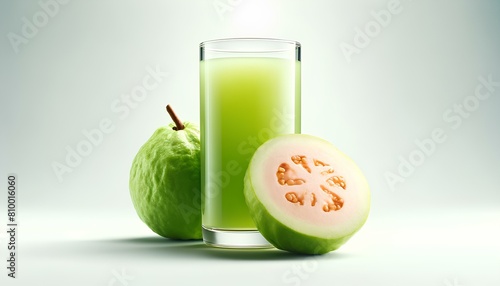 quava juice, glass of fresh juice, quava, fruit, drink, healthy, isolated