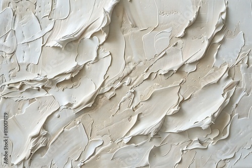 Texture of white paint on the wall as a background for design